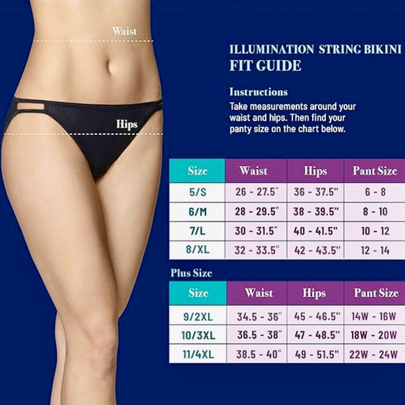 - 🌸Vanity Fair 6PC BUNDLE Bikinis - Picture 4 of 9